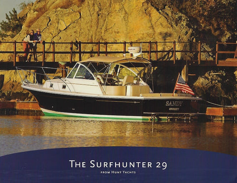 Hunt Surfhunter 29 Brochure