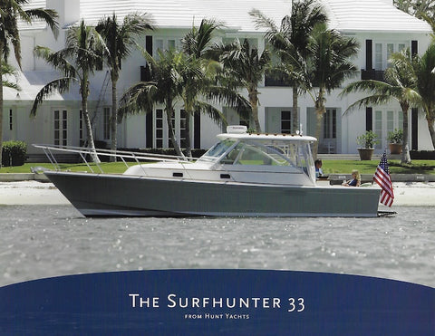 Hunt Surfhunter 33 Brochure