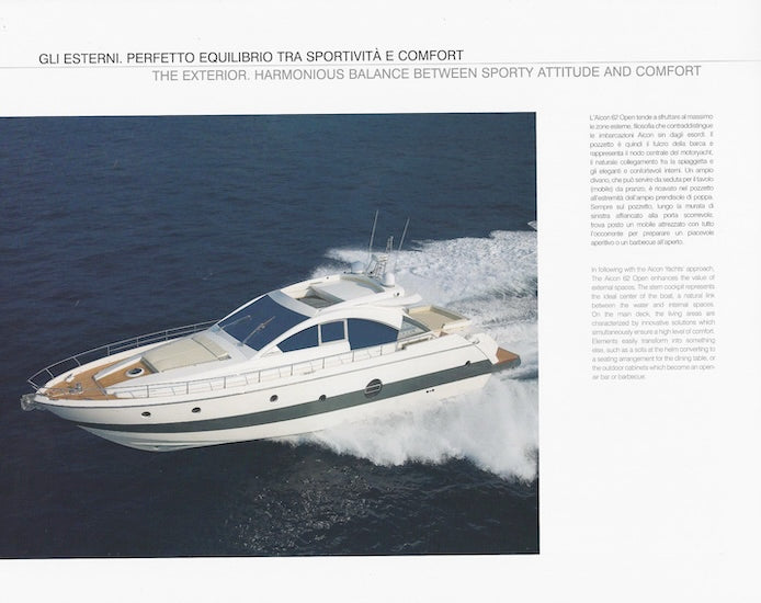 Aicon 62 Open Brochure