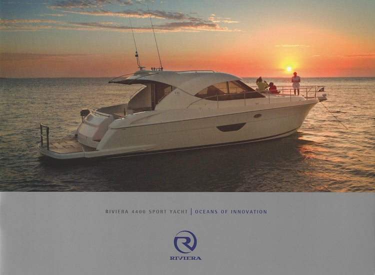 Riviera 4400 Sport Yacht Brochure