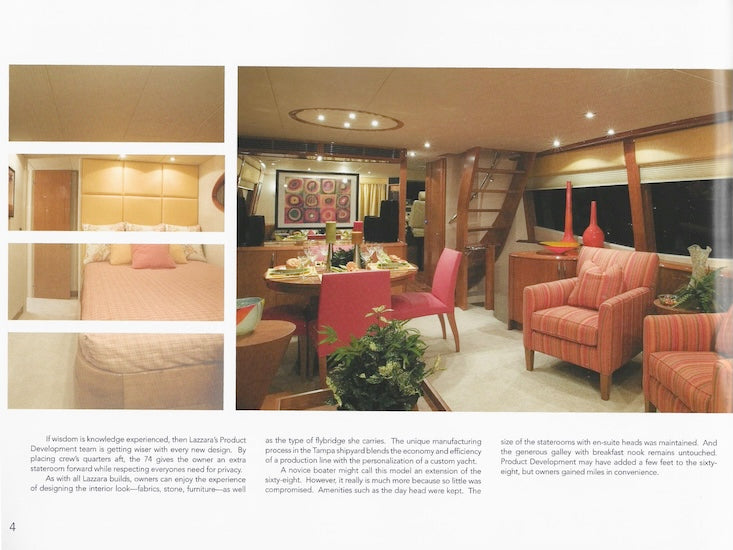 Lazzara Sport Yacht 74 Brochure