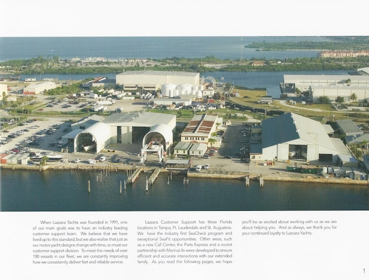 Lazzara Customer Support Brochure