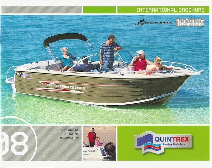Quintrex 2008 International Brochure