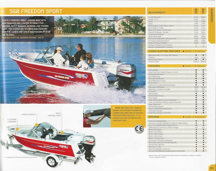 Quintrex 2008 International Brochure
