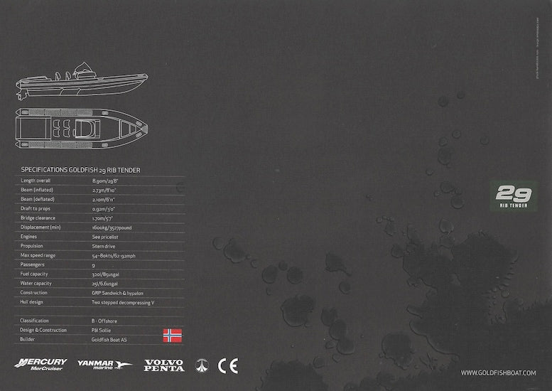 Goldfish 29 Rib Tender Brochure