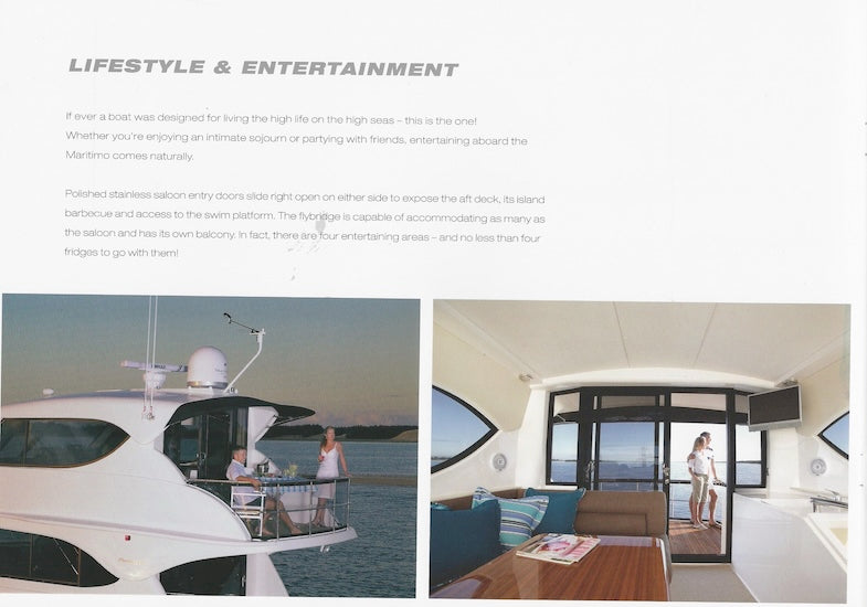 Maritimo 52 Brochure