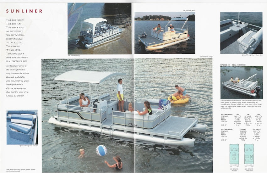 Harris 1991 FloteBote & FloteDek Brochure