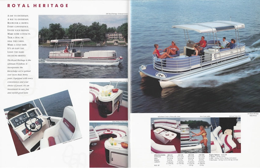 Harris 1991 FloteBote & FloteDek Brochure