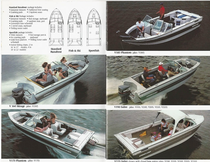Crestliner 1990 Mini Brochure