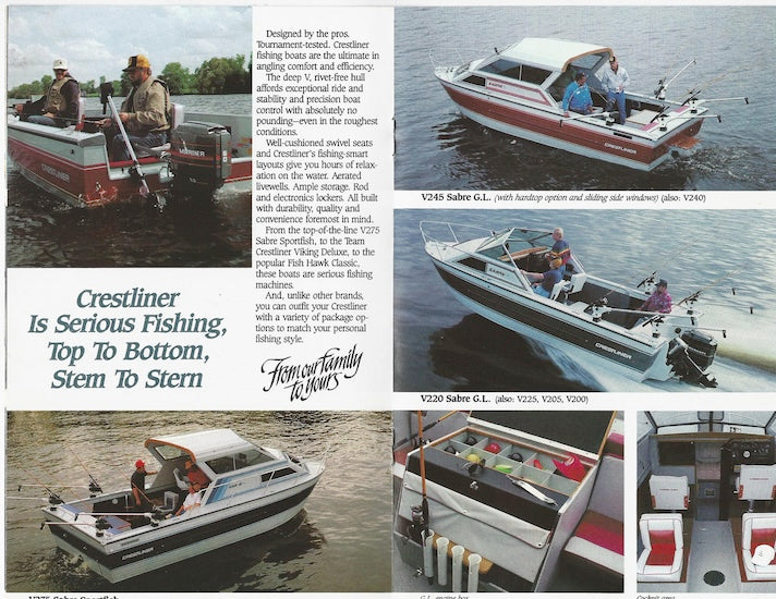 Crestliner 1990 Mini Brochure