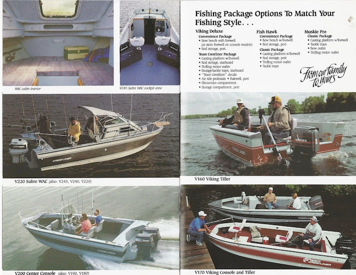 Crestliner 1990 Mini Brochure