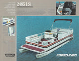 Crestliner 2485 LSi & 2085 CFi Pontoon Specification Brochure