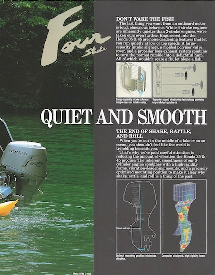 Honda 1990 Outboard Brochure