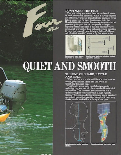 Honda 1990 Outboard Brochure