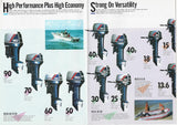 Nissan 1980s Outboard Brochure