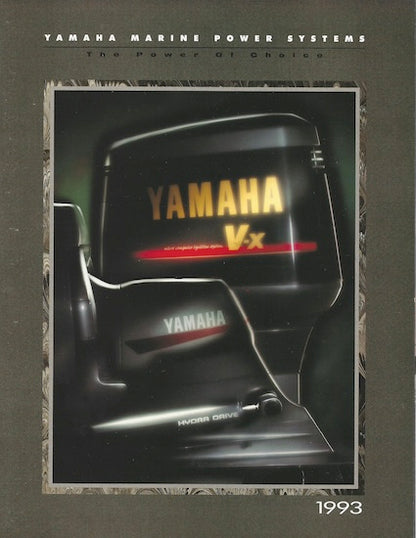 Yamaha 1993 Outboard Brochure