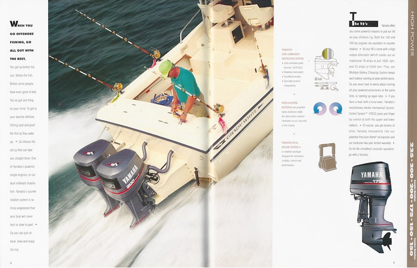 Yamaha 1993 Outboard Brochure