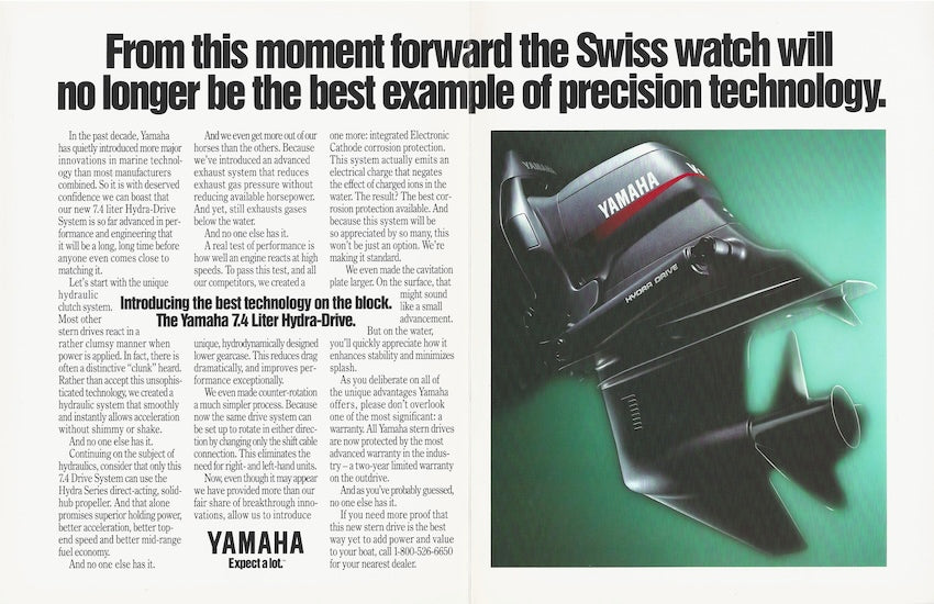 Yamaha Sterndrive Brochure