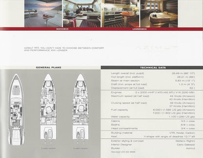Azimut 2007 / 2008 Brochure
