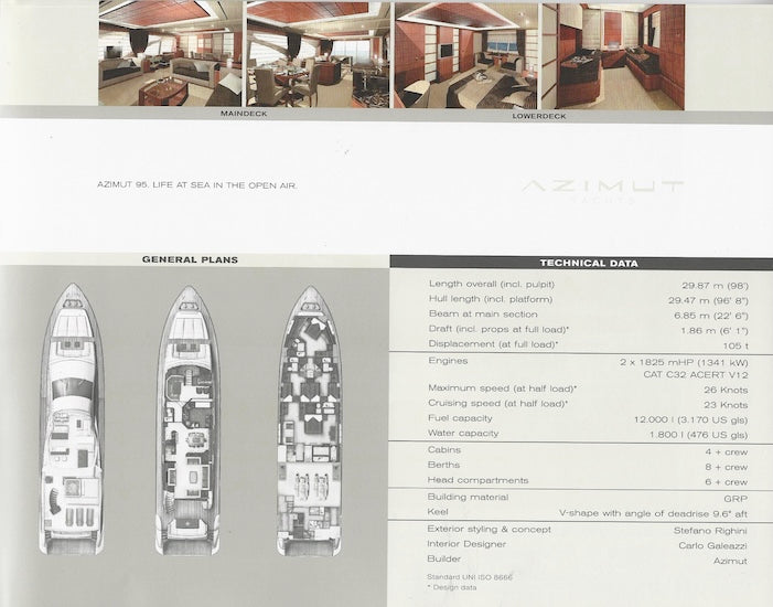 Azimut 2007 / 2008 Brochure