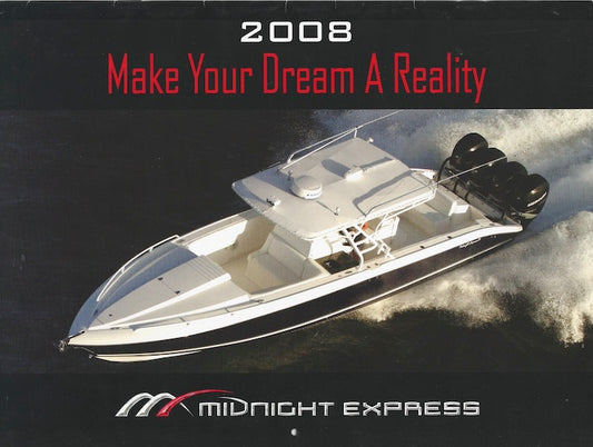 Midnight Express 2008 Calendar Brochure