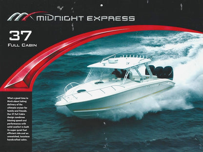 Midnight Express 2008 Calendar Brochure