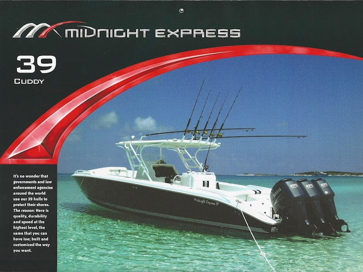 Midnight Express 2008 Calendar Brochure