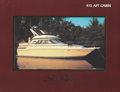 Sea Ray 410 Aft Cabin Brochure