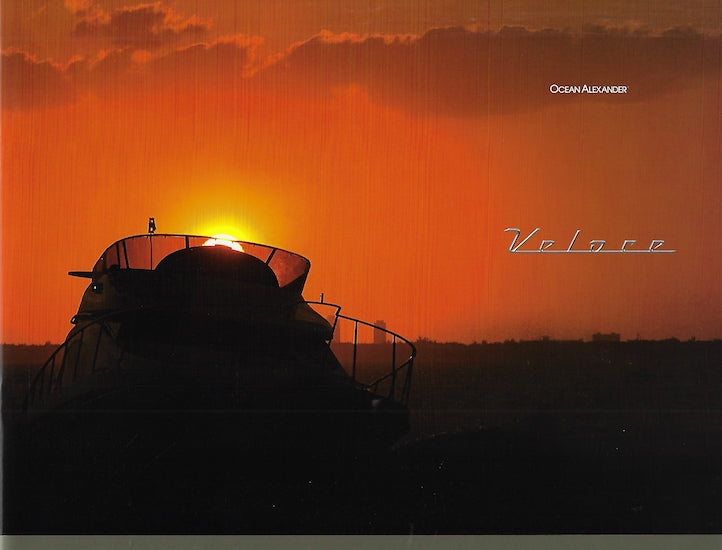Ocean Alexander Veloce Brochure