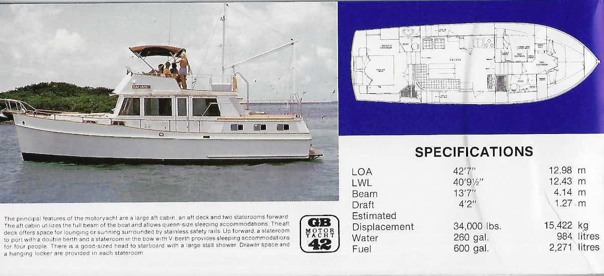 Grand Banks 1980s Brochure