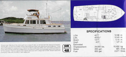 Grand Banks 1980s Brochure