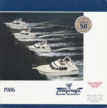 Tollycraft 1986 Brochure