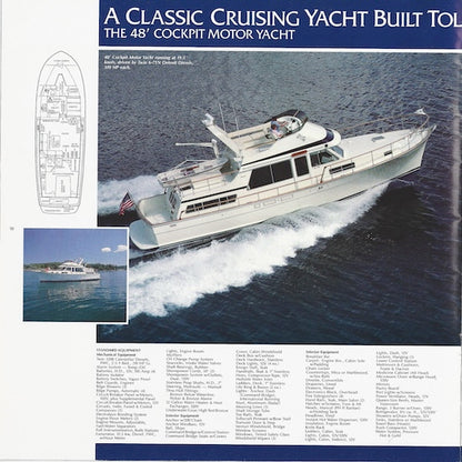 Tollycraft 1986 Brochure