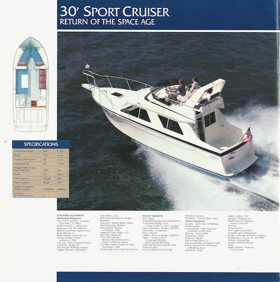 Tollycraft 1986 Brochure