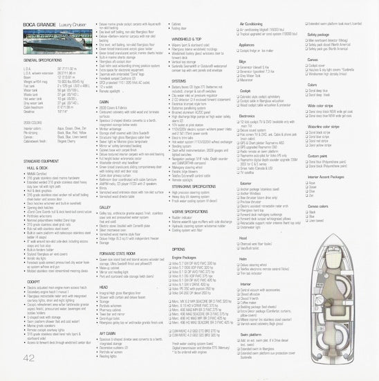 Doral 2008 Sport Yacht & Express Cruisers Brochure