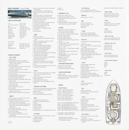 Doral 2008 Sport Yacht & Express Cruisers Brochure