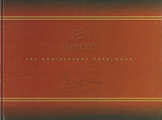 Ferretti 1998 Oversize Hardbound Brochure