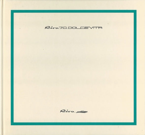 Riva 70 Dolvcevtta Hardbound Brochure