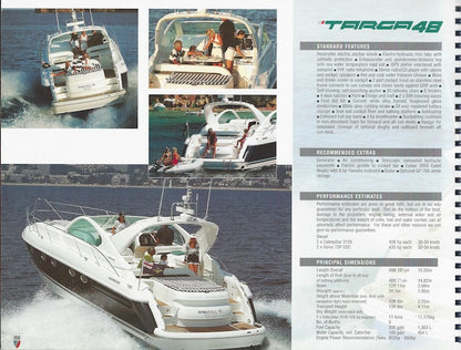Fairline 1998 Targa & Phantom Brochure