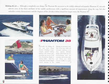 Fairline 1998 Targa & Phantom Brochure