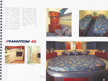Fairline 1998 Targa & Phantom Brochure