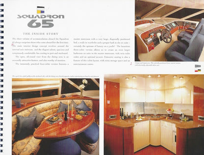 Fairline 1998 Squadron Brochure