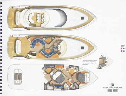 Fairline 1998 Squadron Brochure