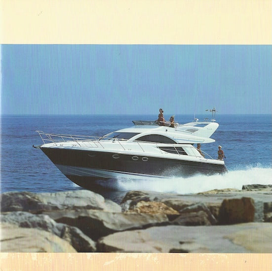 Fairline 2000 Phantom Brochure
