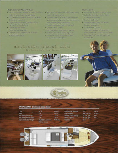 Pursuit Drummond Island Runner Brochure