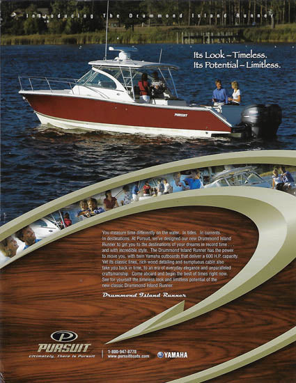 Pursuit Drummond Island Runner Brochure