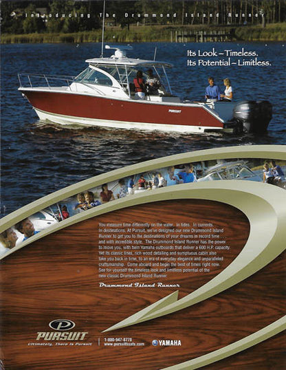 Pursuit Drummond Island Runner Brochure