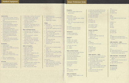 Carver 404 Cockpit Motoryacht Specification Brochure