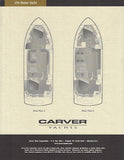 Carver 456 Aft Cabin Motor Yacht Specification Brochure
