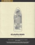 Carver 396 Motoryacht Specification Brochure